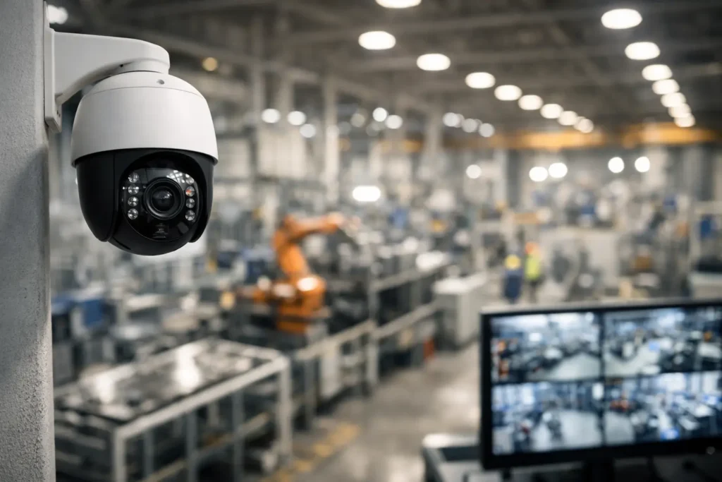 Factory Security Camera Requirements UAE