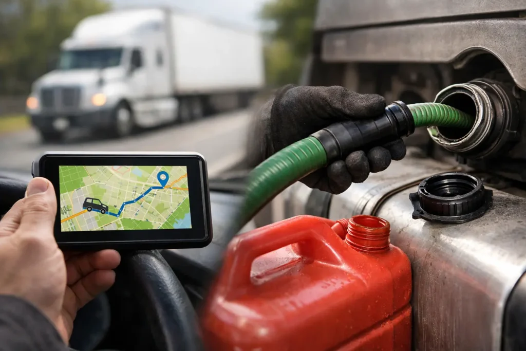 How GPS Tracking Reduces Fuel Theft