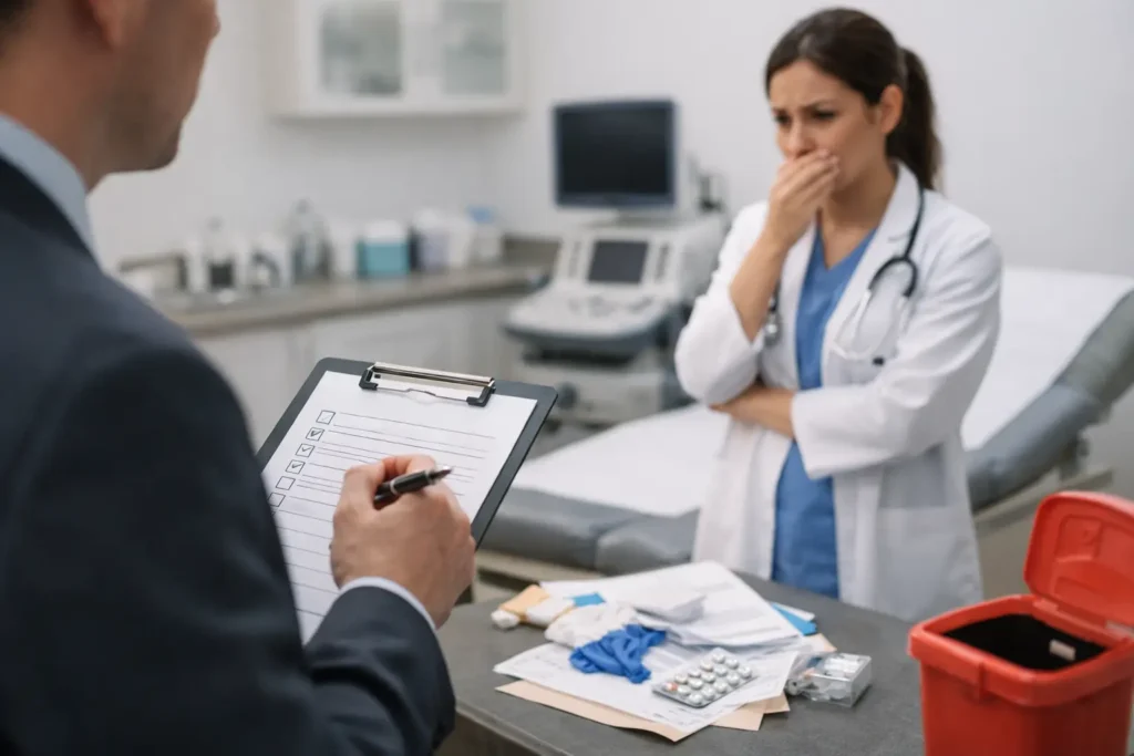 Common Reasons Clinics Fail SIRA Inspection