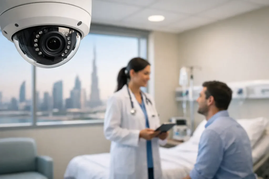 SIRA CCTV Requirements for Clinics in Dubai 2026