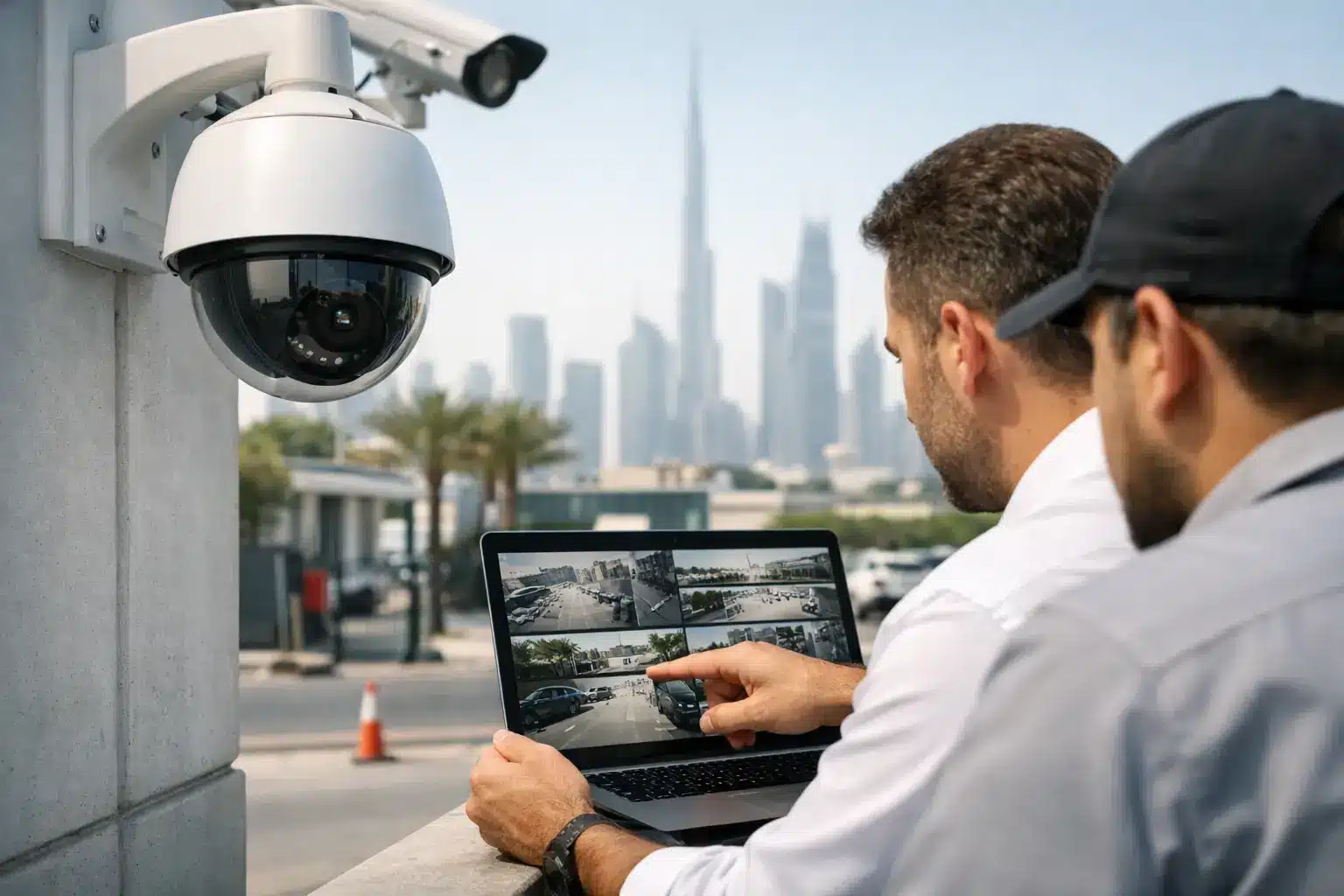 CCTV Blind Spot Audit for Safer UAE Sites