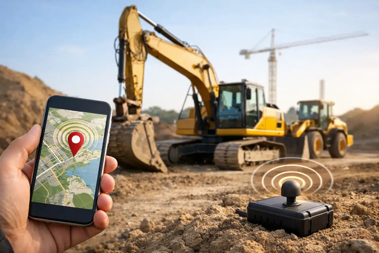 GPS Tracking for Construction Equipment Benefits