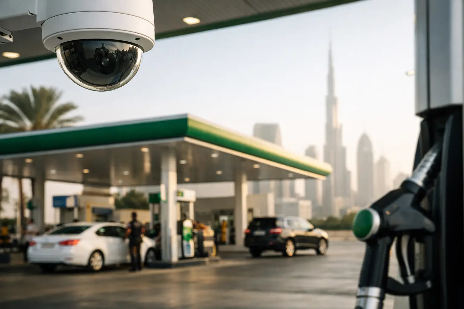 SIRA CCTV Requirements for Petrol Stations in Dubai