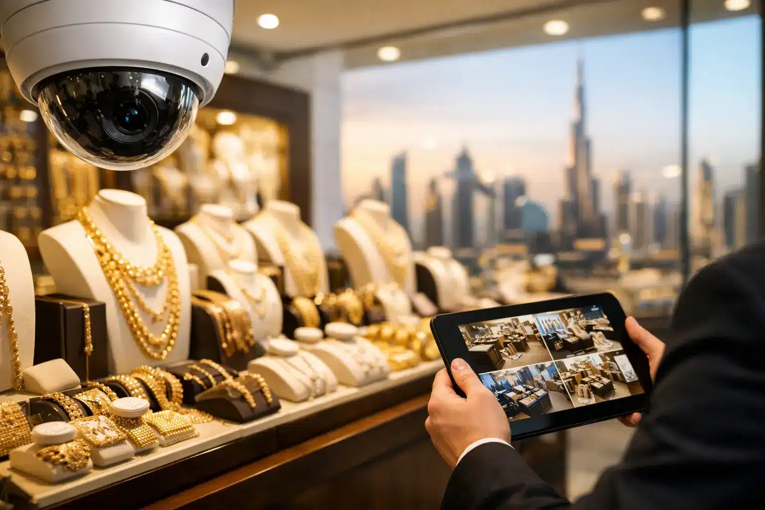 SIRA CCTV Approval for Gold and Jewellery Shops in Dubai