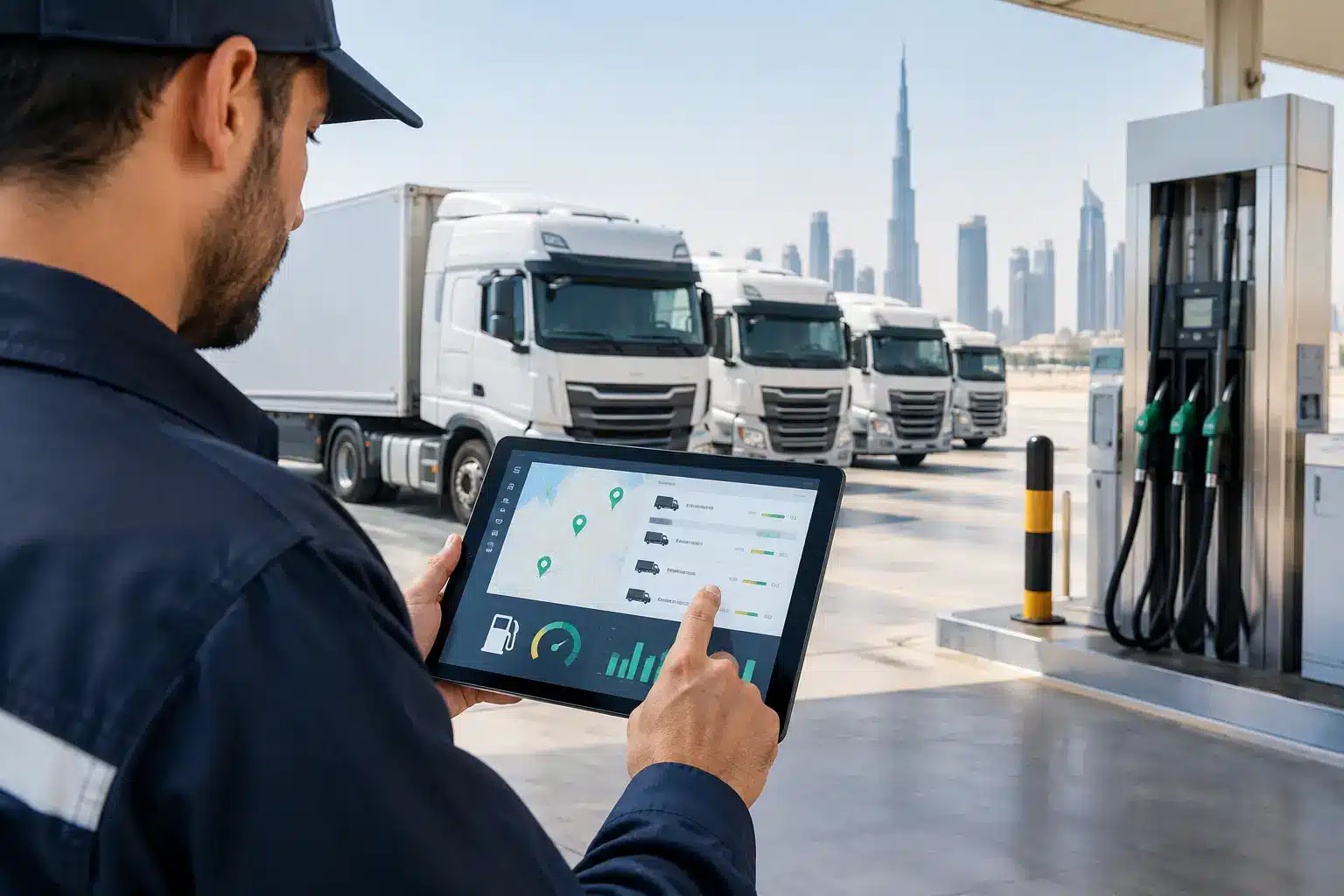 Fuel Management System Dubai for Fleet Control