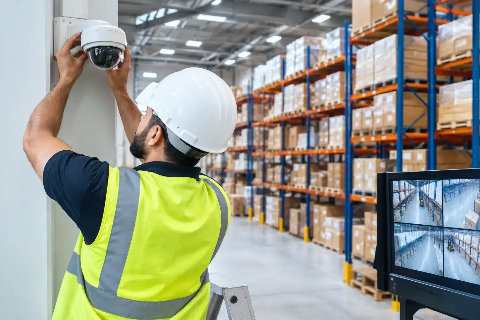 Warehouse CCTV Installation Case Study in UAE